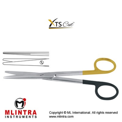 XTSCut™ TC Mayo-Stille Dissecting Scissor Straight Stainless Steel, 17 cm - 6 3/4"